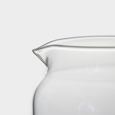Чайник стеклянный заварочный с бамбуковой крышкой BellaTenero «Эко», 400 мл, 13,5×10×10,5 см - фото 3 - id-p216688004