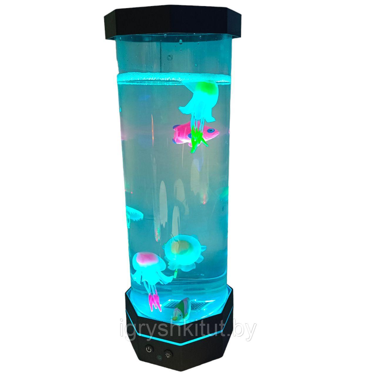 Светильник водный "Аквариум с медузами, разноцветная подсветка - фото 8 - id-p209772964