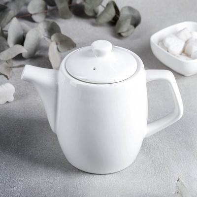 Чайник фарфоровый заварочный Wilmax, 650 мл, цвет белый - фото 1 - id-p216688052