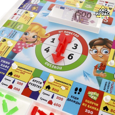 Настольная экономическая игра Монополия, «Для детей» - фото 2 - id-p213428280