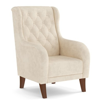 Кресло для отдыха «Амарант», велюр, цвет тенерифе крем - фото 1 - id-p208573920