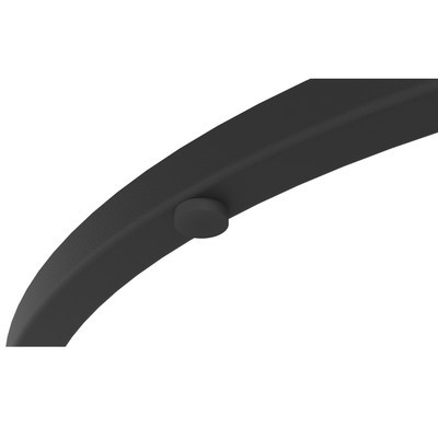 Стол журнальный «Остин Гласс», 450×450×705 мм, цвет чёрная лакобель / чёрный каркас - фото 6 - id-p213430351