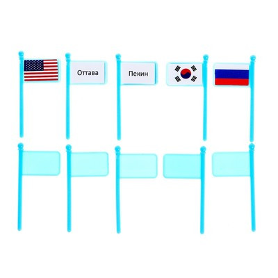 Развивающий набор «Карта мира. Флаги и столицы» - фото 5 - id-p216673833
