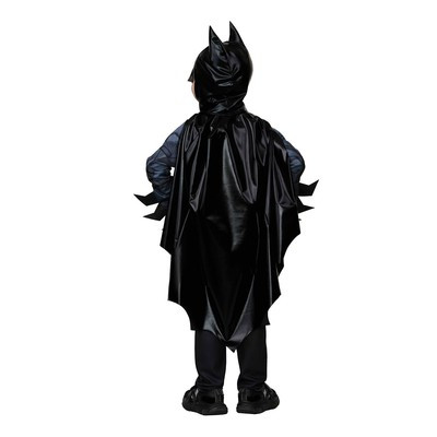 Карнавальный костюм "Бэтмэн" без мускулов, сорочка, брюки, маска, плащ, р.122-64 - фото 3 - id-p216679042