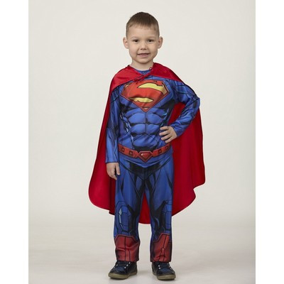 Карнавальный костюм "Супермэн" без мускулов Warner Brothers р.116-60 - фото 1 - id-p216679044