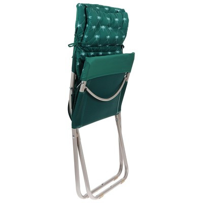 Кресло-шезлонг матрас + подушка HHK6/G темно-зелёный - фото 3 - id-p216709979