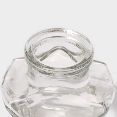 Набор стеклянных баночек для сыпучих продуктов с пробковой крышкой Доляна «Парфе. Звезда», 50 мл, 6,6×6,8×3,9 - фото 5 - id-p216707732