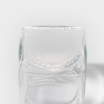 Набор стеклянных баночек для сыпучих продуктов с пробковой крышкой Доляна «Парфе. Квадрат», 70 мл, 4,5×5,4 см, - фото 6 - id-p216707737