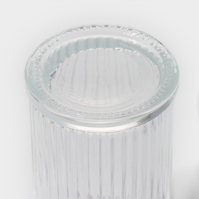 Набор стеклянных баночек для сыпучих продуктов с пробковой крышкой Доляна «Парфе. Афина», 90 мл, 5,4×9,7 см, - фото 6 - id-p216707762