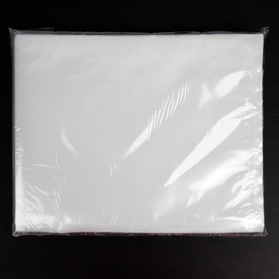 Набор пакетов для вакууматора Luazon, рифленые, 50 шт, 28 х 35 см - фото 4 - id-p216712417
