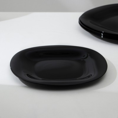 Сервиз столовый Luminarc Carine, стеклокерамика, 18 предметов, цвет белый и чёрный - фото 3 - id-p216707912