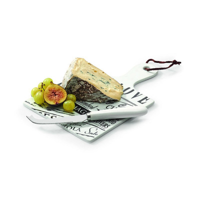 Сервировочный набор для сыра: нож, доска - фото 1 - id-p216706686