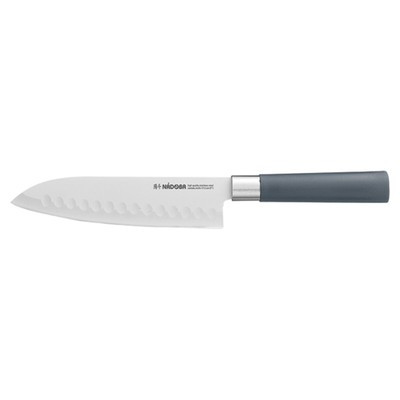 Нож Сантоку Nadoba Haruto, с углублениями, 17.5 см - фото 1 - id-p216712466