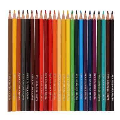Цветные карандаши 48 цветов, Луч "Классика", шестигранные - фото 2 - id-p216711347