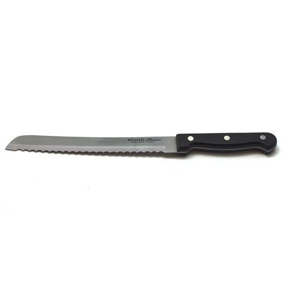Нож для хлеба Atlantis, цвет чёрный, 20 см - фото 1 - id-p216712486