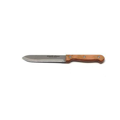 Нож для томатов Atlantis, цвет светло-коричневый, 14 см - фото 1 - id-p216712496