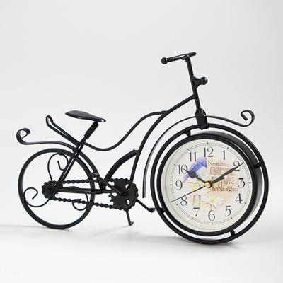 Часы настольные "Велосипед ретро", плавный ход, 23 х 33 см, d-11 см - фото 2 - id-p216679524