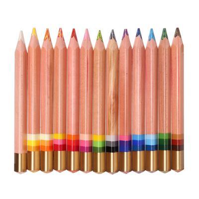 Карандаши многоцветные Koh-I-Noor jumbo MAGIC 3404, 12 штук, с ластиком и точилкой, в картонной упаковке, с - фото 2 - id-p216711384