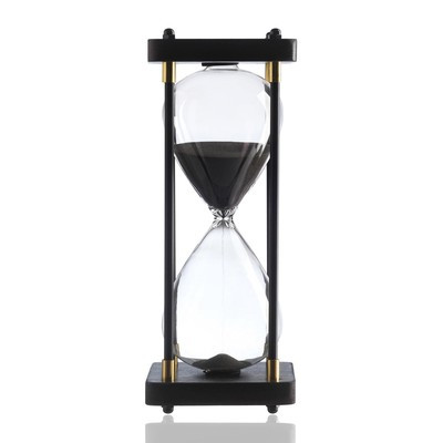 Песочные часы "Бесконечность", на 30 минут, 25 х 9.5 см, песок черный - фото 5 - id-p216679805