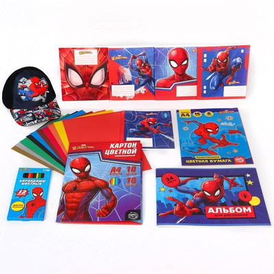 Подарочный набор для мальчика, 10 предметов, Человек-паук - фото 1 - id-p216745387