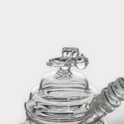 Баночка стеклянная для мёда и варенья с ложкой BellaTenero «Эко. Пчёлка», 300 мл, 10×12,5 см - фото 2 - id-p216708049