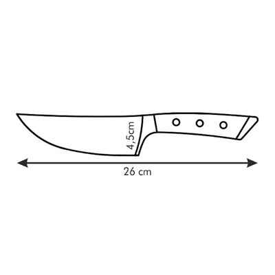 Нож кулинарный Tescoma Azza, 13 см - фото 2 - id-p216712664