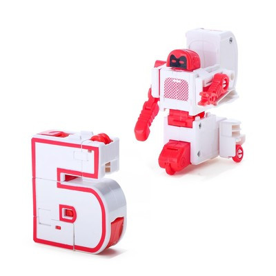 Набор роботов «Алфавит», трансформируется, световые и звуковые эффекты, 6 букв, собираются в 1 робота - фото 8 - id-p215501024