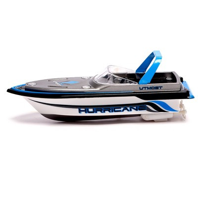 Катер радиоуправляемый Mini Boat, работает от аккумулятора, цвет синий - фото 2 - id-p215501032