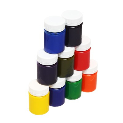 Краска по ткани (шелку), набор 9 цветов х 50 мл, ЗХК Decola "Батик" акриловая на водной основе, (4441449) - фото 5 - id-p216711735