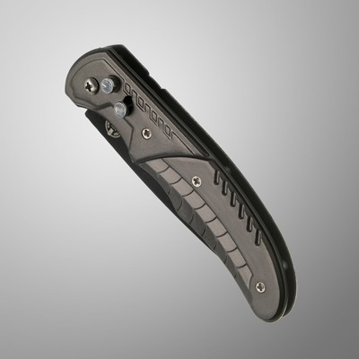 Нож складной, автоматический "Миг" сталь - 420, рукоять - алюминий, 20 см - фото 2 - id-p216709558