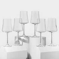 Набор бокалов для вина «Экстра», 360 мл, 6 шт