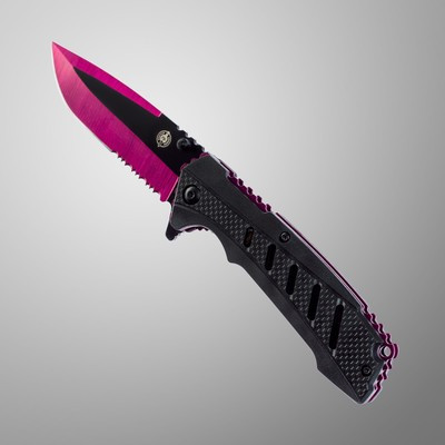 Нож складной городской "Хамелеон" розовый - фото 5 - id-p216709562