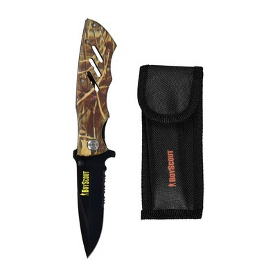 Нож складной BOYSCOUT «Рейнджер» 11,5/20 см, в чехле - фото 3 - id-p216709566