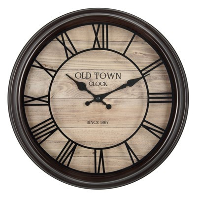 Часы настенные Old Town, d-31 см, плавный ход - фото 1 - id-p216733520