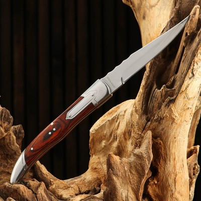 Нож складной "Француз" сталь - 40х13, рукоять - дерево, 23 см - фото 2 - id-p216709574