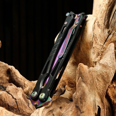 Нож-бабочка "Шершень" сталь - 420, рукоять - сталь, 21 см - фото 7 - id-p216709579