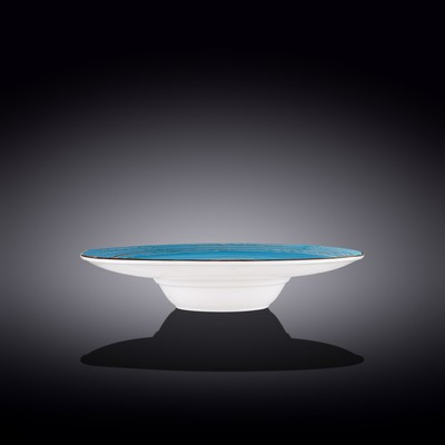 Тарелка глубокая Wilmax Spiral, d=27 см, 250 мл, цвет голубой - фото 2 - id-p216707337