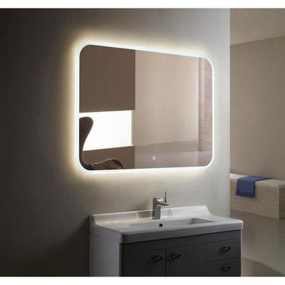 Зеркало с LED подсветкой «Ева» 1000х800 мм, сенсорный выключатель, диммер - фото 1 - id-p215485535