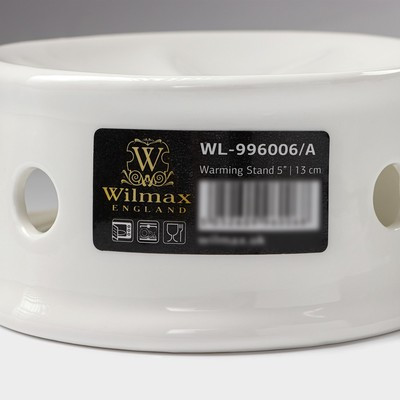 Подставка фарфоровая для подогрева Wilmax, d=13 см, цвет белый - фото 6 - id-p216713123