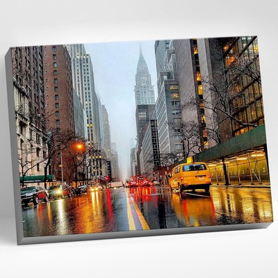 Картина по номерам 40 × 50 см «Нью-йорк. МанХэттен» 32 цвета - фото 1 - id-p216710852