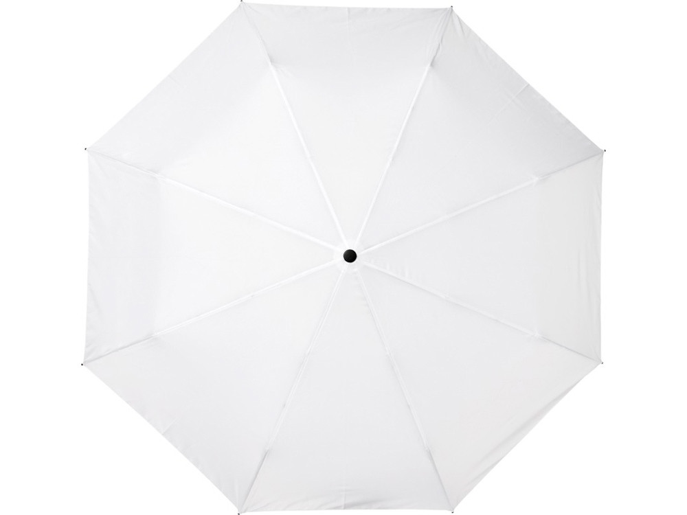Автоматический складной зонт Bo из переработанного ПЭТ-пластика, белый - фото 2 - id-p217188888