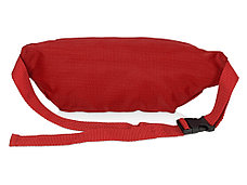 Сумка на пояс Freedom, красный 199C (сумка), 711C (ремень), фото 2