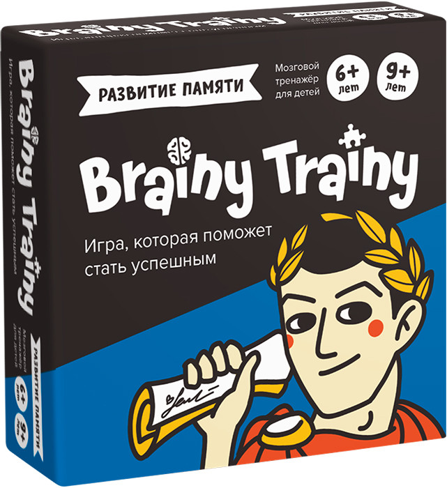 Настольная игра Brainy Trainy Развитие памяти