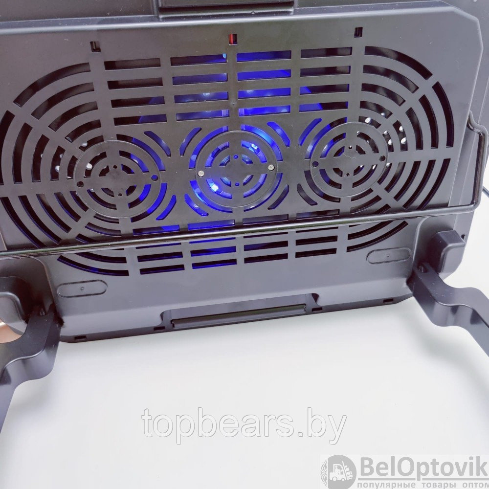Подставка - столик для ноутбука / планшета с охлаждением (1 вентилятор) Shaoyundian Notebook Cooler, 36 х 26 - фото 4 - id-p179743907