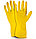 Перчатки латексные хозяйственные р-р  XL с хлопковым напылением, фото 2