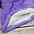 Двухсторонний плед - халат - толстовка с капюшоном Huggle Hoodie Фиолетовый, фото 6