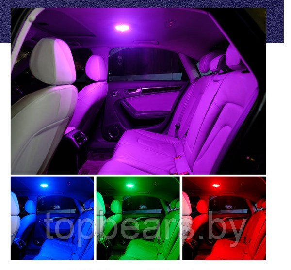 Подсветка в салон автомобиля с датчиком звука Automobile Atmosphere Lamp / Фонарь - диско лампа в автомобиль, - фото 7 - id-p196259372