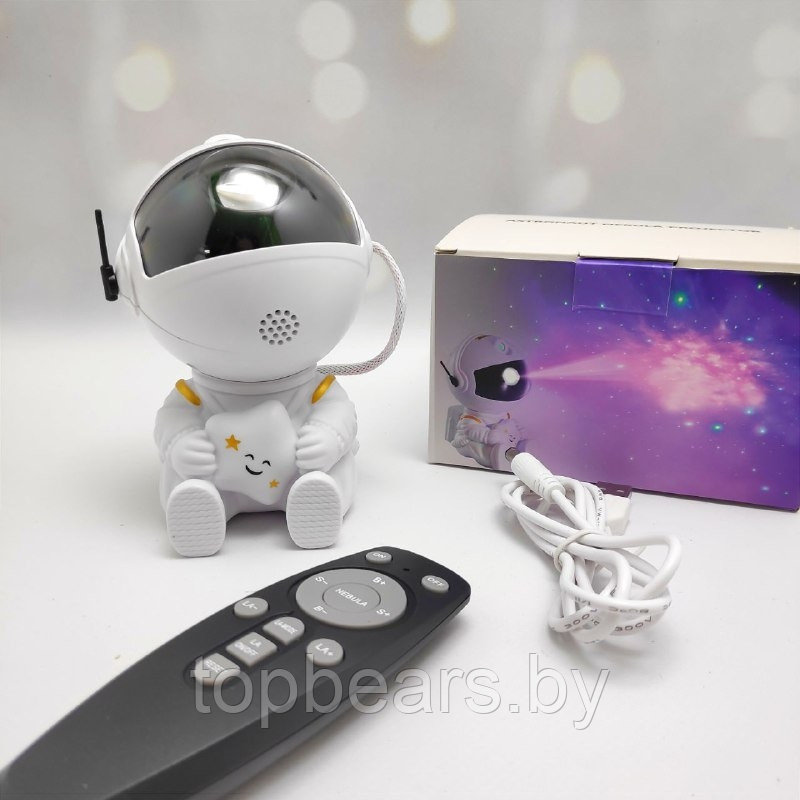 Ночник проектор игрушка Астронавт Astronaut Nebula Projector HR-F3 с пультом ДУ - фото 4 - id-p192621409