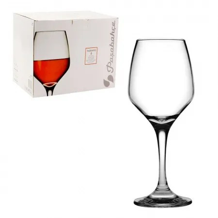 Набор бокалов 400 мл (6 шт.) для вина Pasabahce - фото 1 - id-p217193610