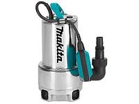 Дренажный насос для грязной воды MAKITA PF 1110 (1100 Вт, 15000 л/ч, до 5 м, стальн. корпус)